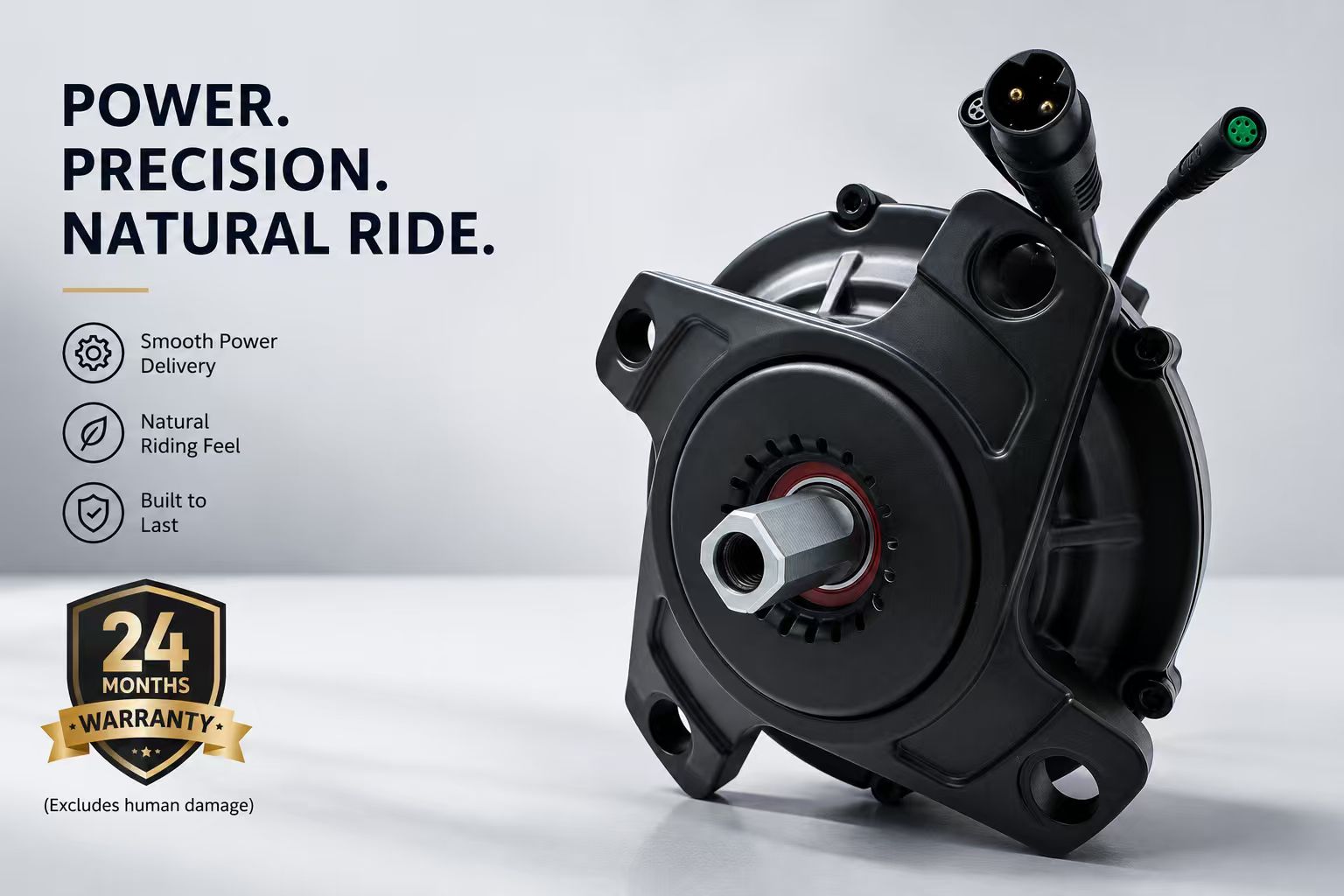 SC31 motor durability and 24-month warranty